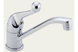 Delta Classic 101-06 Chrome Single Handle Kitchen Faucet