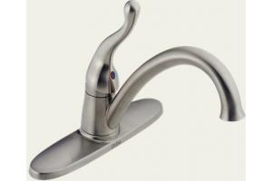 Delta 119-SSWF Talbott Brilliance Stainless Single Handle Kitchen Faucet