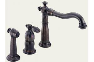 Delta Victorian 155-RBWF Venetian Bronze Single Handle Kitchen Faucet