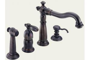 Delta Victorian 156-RBWF Venetian Bronze Single Handle Kitchen Faucet