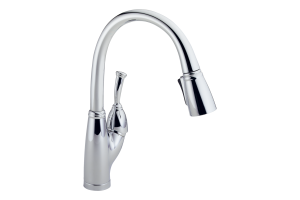Delta 989 Allora Chrome Kitchen Pull-Down Faucet