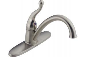Delta 119-SS-DST Talbott Brilliance Stainless Single Handle Kitchen Faucet