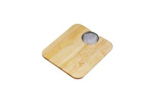 Elkay CBS1316 Hardwood Cutting Board with Strainer