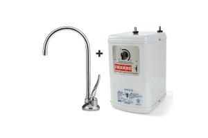 Franke LB5100-HT Tulip Chrome Hot Water Beverage Faucet with On-Demand Hot Water Dispenser