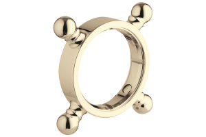 Grohe Quadra 08 325 R00 Polished Brass Decorative Cross Handle Ring