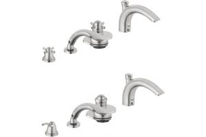 Grohe Talia 19 203 EN0 Brushed Nickel Thermostatic Roman Tub Filler