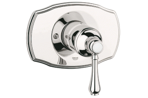 Grohe Geneva 19 722 BE0 Sterling Pressure Balance Trim Kit with Lever Handle