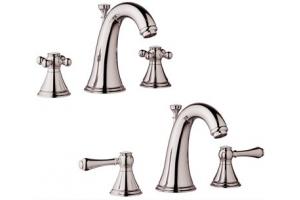 Grohe Geneva 20 801 BE0 Sterling Wideset Bath Faucet