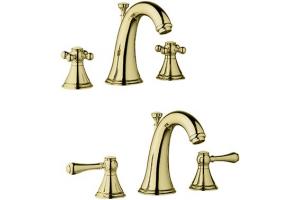 Grohe Geneva 20 801 R00 Polished Brass Wideset Bath Faucet