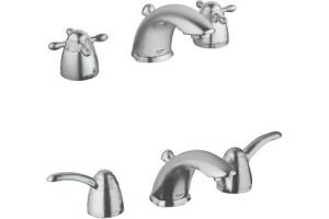 Grohe Talia 20 892 RR0 Velour Chrome/Chrome Wideset Faucet with Pop-Up