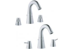 Grohe F1 21 079 BK0 ALU-XT Wideset Faucet with Pop-up