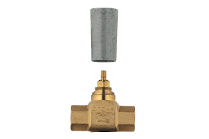 Grohe Grohterm 29 274 000 Brass 3/4\" Volume Control Rough-In Valve Body with Stops