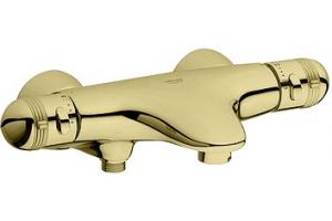 Grohe Europlus II 34 066 R00 Polished Brass Thermostatic Tub Filler Faucet