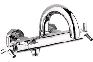 Grohe Atrio 34 090 BE0 Sterling Exposed Thermostatic Tub Filler