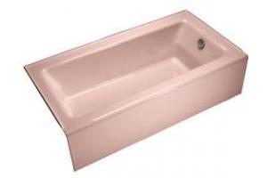 Kohler Bellwether K-876-45 Wild Rose Bath Tub with Integral Apron and Right-Hand Drain