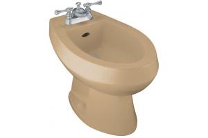 Kohler Amaretto K-4876-33 Mexican Sand Bidet with Single-Hole Faucet Drilling