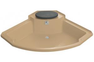 Kohler BodySpa K-1005-H2-33 Mexican Sand Bodyspa Luxury Corner Footbath