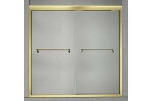 Kohler Portrait K-702101-L-BH Bright Brass 3/8\" Thick Glass Bypass Bath Door