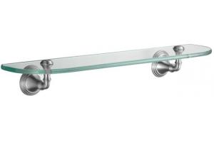 Kohler Devonshire K-10563-G Brushed Chrome Glass Shelf