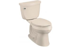Kohler Cimarron K-3496-HE-55 Innocent Blush Comfort Height Elongated Toilet with Echosmart Technology
