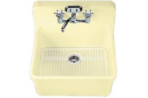 Kohler Gilford K-12701-Y2 Sunlight 24\" x 22\" Wall-Mount Kitchen Sink with Apron-Front