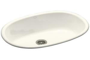 Kohler Iron/Tones K-6499-FT Basalt Large Single Basin Kitchen Sink