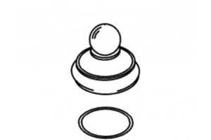 Kohler 1000590-CP Part - Polished Chrome Cap With O-Ring
