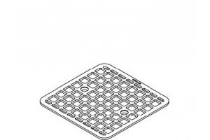 Kohler 1087472-BV Part - Vibrant Brushed Bronze Strainer Plate Square