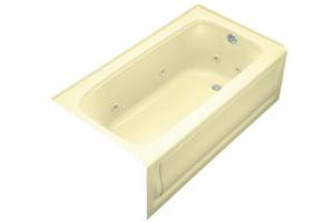 Kohler Bancroft K-1151-HR-Y2 Sunlight 5\' Whirlpool Bath Tub with Integral Apron, Heater and Right-Hand Drain