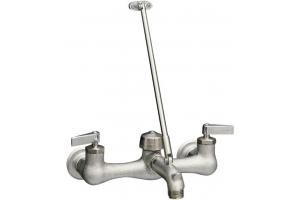 Kohler Kinlock K-8908-CP Polished Chrome Service Sink Faucet with Loose-Key Stops and Lever Handles