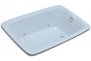 Kohler Bancroft K-1158-GCR-6 Skylight 5.5\' Experience BubbleMassage Bath Tub with Heater and Chromatherapy