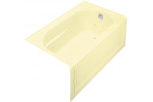 Kohler Devonshire K-1357-RA-Y2 Sunlight 5\' Whirlpool Bath Tub with Integral Apron and Right-Hand Drain