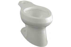 Kohler Wellworth K-4303-L-95 Ice Grey Pressure Lite Toilet Bowl with Bed Pan Lugs