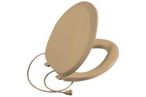 Kohler French Curve K-4649-33 Mexican Sand Heated French Curve Toilet Seat