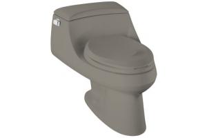 Kohler San Raphael K-3466-K4 Cashmere One-Piece Elongated Toilet with Concealed Trapway, Toilet Seat and Left-Hand Trip Lever