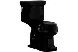 Kohler Bancroft K-3487-7 Black Black Comfort Height Elongated Toilet