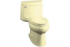 Kohler Cimarron K-3489-RA-Y2 Sunlight Comfort Height Elongated Toilet with Toilet Seat and Right-Hand Trip Lever