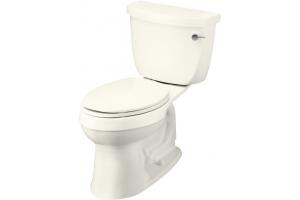 Kohler Cimarron K-3496-RA-52 Navy Comfort Height Two-Piece Elongated Toilet with Right-Hand Trip Lever