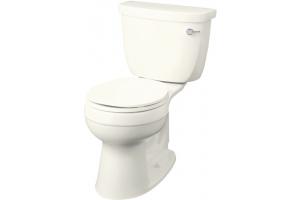 Kohler Cimarron K-3497-RA-52 Navy Comfort Height Two-Piece Round-Front Toilet with Right-Hand Trip Lever