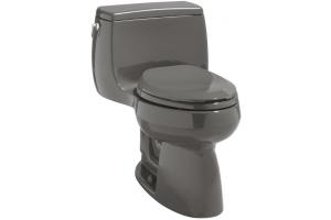 Kohler Gabrielle K-3513-58 Thunder Grey Comfort Height One-Piece Elongated Toilet with Toilet Seat and Left-Hand Trip Lever