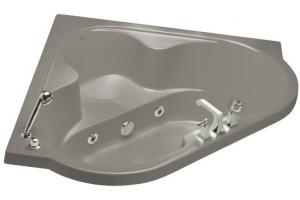 Kohler Cornerstone K-1433-HE-K4 Cashmere Whirlpool Bath Tub with Custom Pump Location