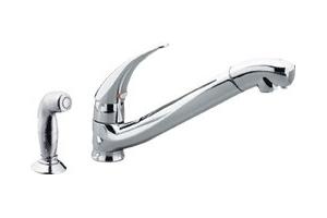 Moen 7037 PureTouch Classic Chrome Filtering Faucet with Side Spray