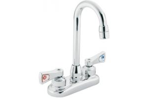 Moen Commercial CA8270 Chrome Two Handle Bar Faucet