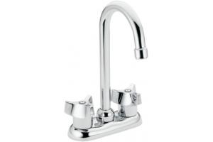 Moen Commercial CA8939 Chrome Two Handle Bar Faucet