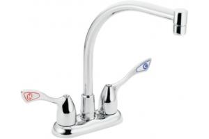Moen Commercial CA8940 Chrome Two Handle Bar Faucet