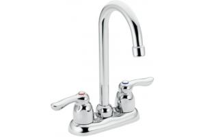 Moen Commercial CA8957 Chrome Two Handle Bar Faucet