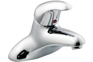 Moen 8413F03 M-Dura Chrome Single Handle Lavatory Faucet