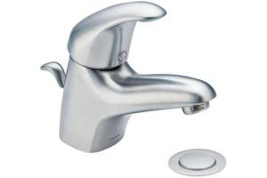 Moen 8419BC Commercial Brushed Chrome Chrome/One-Handle Lavatory Faucet
