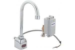 Moen Commercial CA8304 Chrome Sensor-Operated Electronic Lavatory High Arc Faucet