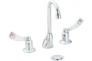Moen 8246 Commercial Chrome Two-Handle Kitchen Faucet